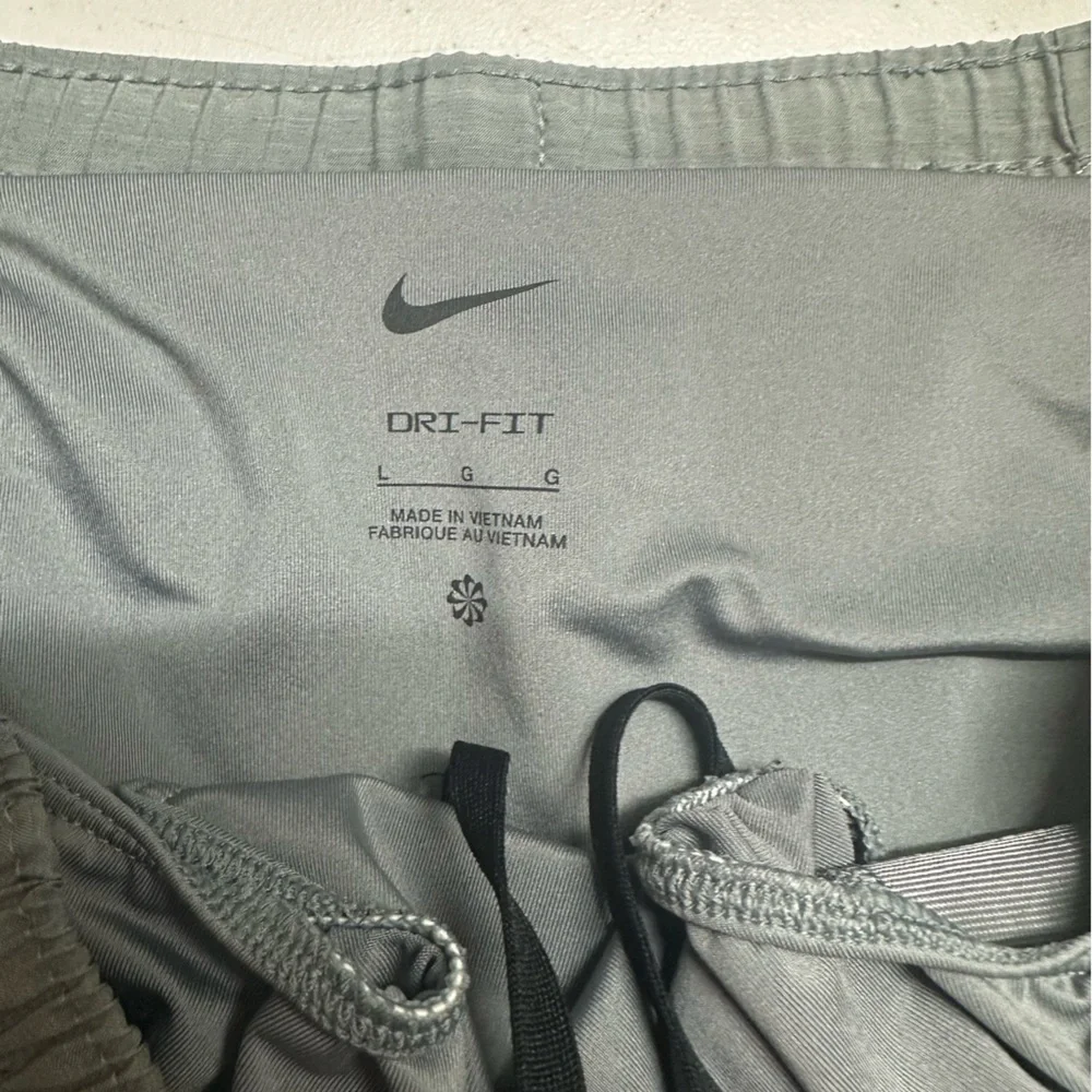 Nike Men's Dri-Fit Gray Running Shorts